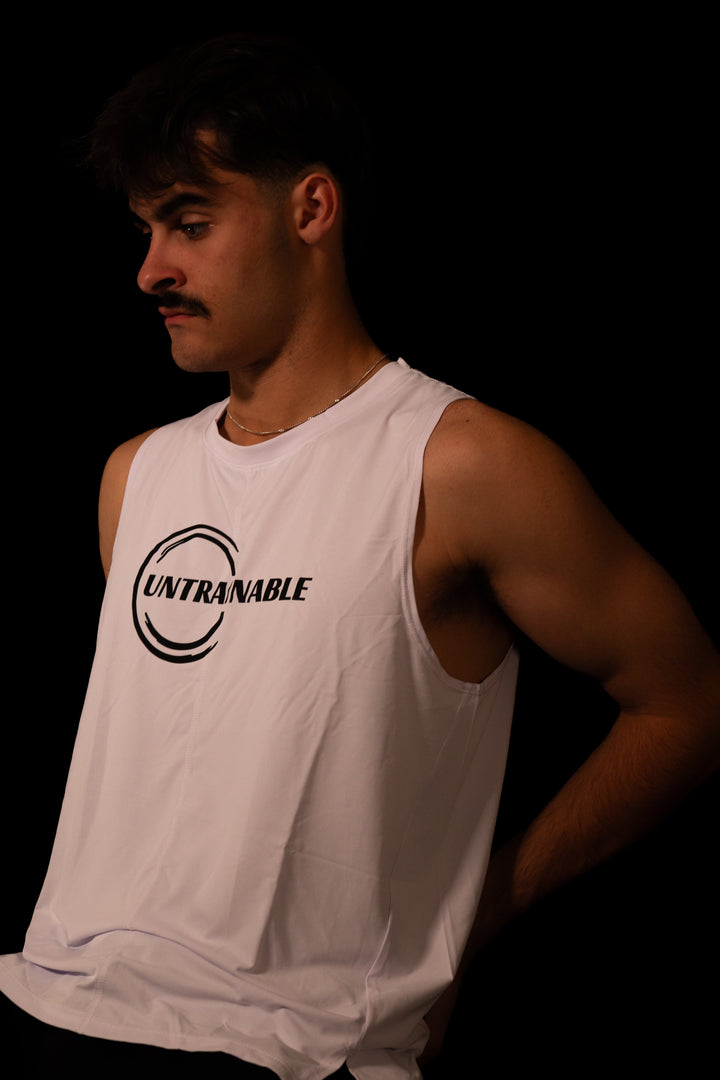 Men's Sleeveless -White