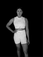 Load image into Gallery viewer, Gym Wear- Short Set in White
